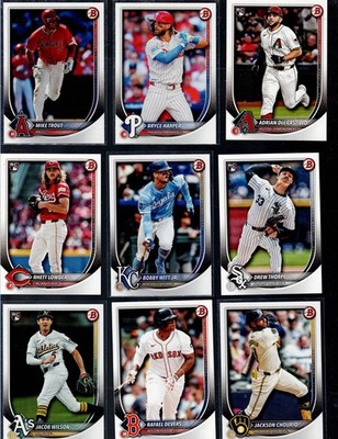 2025 BOWMAN Baseball Complete Your Set 1-250 BUY MORE GET MORE