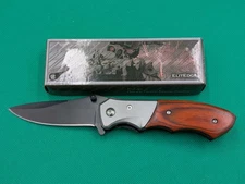 7.75" ElitEdge Spring Assisted Tactical Folding Knife-469 With Pocket Clip - New