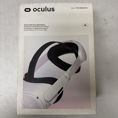 Meta Oculus Quest 2 Elite Strap VR Headset Controller W/Battery