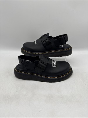 Dr Martens Jorge Pleasure Nappa Black Leather UK 4 EU 37 Neu