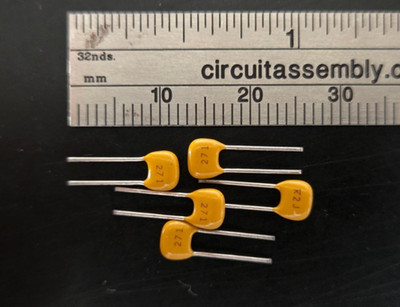 5pcs 270 pF ±10% 100V Ceramic Capacitor NPO/COG Radial ~NEW~