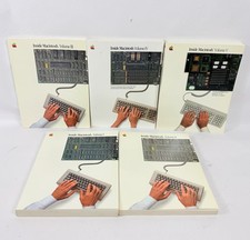 Inside Macintosh Volumes I, II, III, IV, V 1985 1986 1988 Excellent Vintage