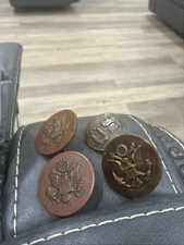 Lot Of 4 Military Horse Bridle Rosettes 