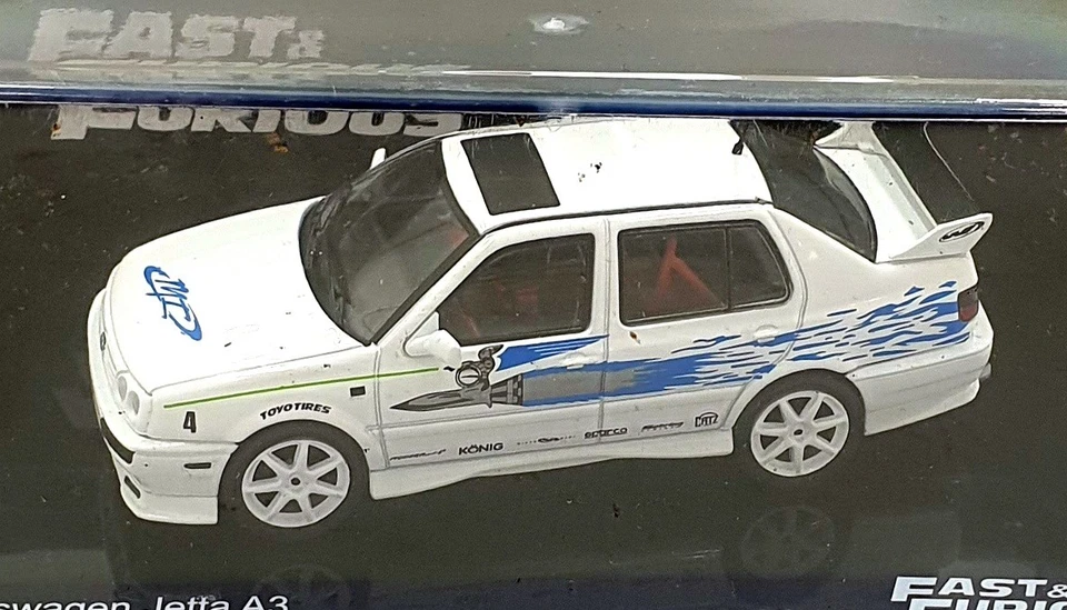 DeAgostini 1/43 Scale F220CMC029 - Fast and Furious Volkswagen Jetta A3 - White — 第 4/4 张图片