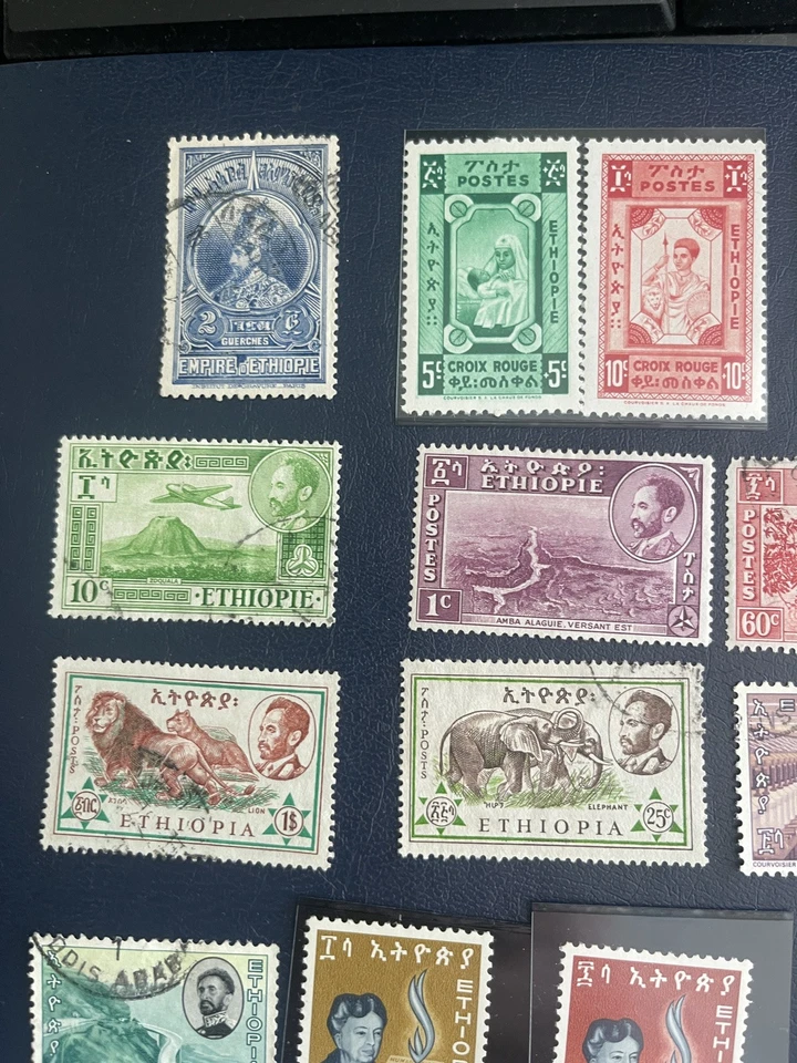 Ethiopia 1931-1971 Various 25 Stamps(7 MNH,18 Used) , VF/XF - Image 2 of 4