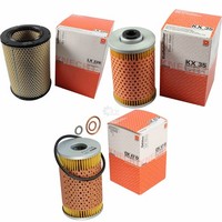 Mahle / Knecht Kraftstofffilter KX 35 Luftfilter LX 228 ÖLfilter OX 47D