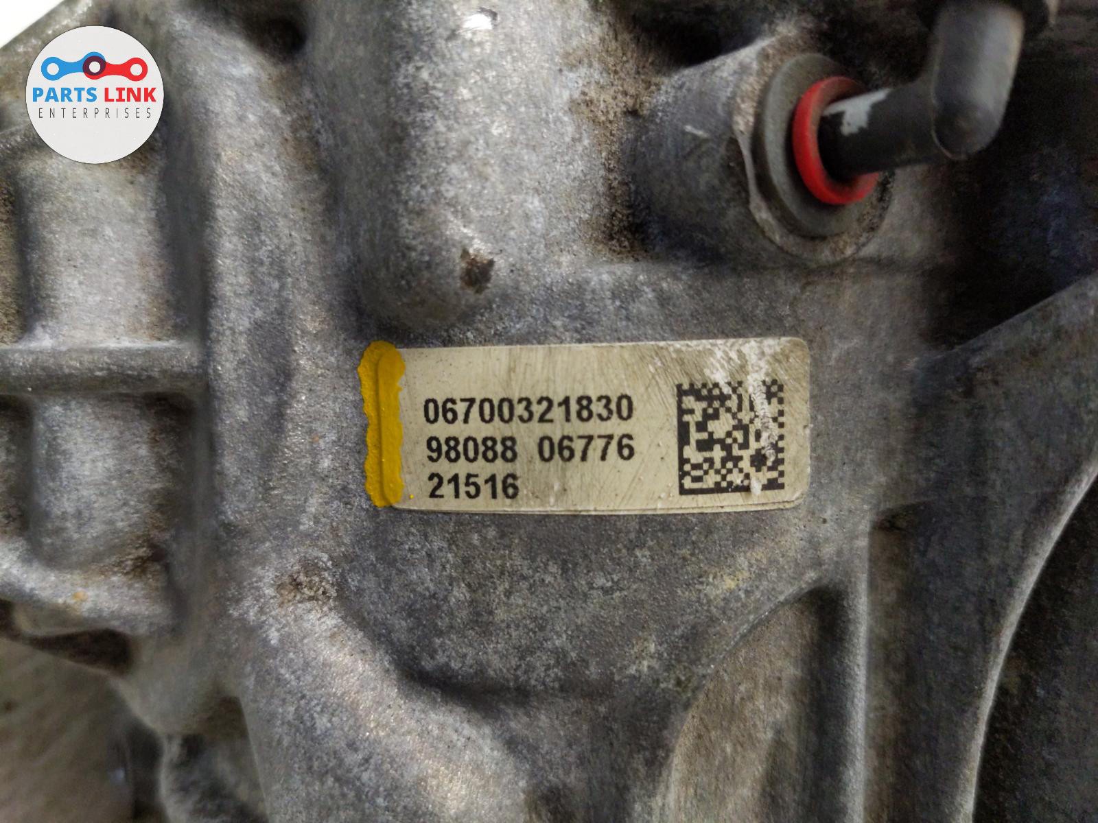 2017-20 MASERATI LEVANTE FRONT DIFFERENTIAL CARRIER GEARBOX AXLE ASSEMBLY 34K