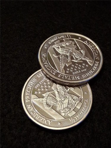 American Precious Metal's x2 1/2 TROY oz PROOF .999 FINE SILVER ROUND'S #MF-1172