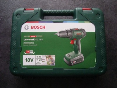 Bosch UniversalDrill Akku Bohrschrauber 18V im Koffer Neu