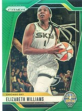 2024 Panini Prizm WNBA ELIZABETH WILLIAMS #24 GREEN PRIZM SKY