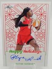 2023 Leaf WNBA Rhyne Howard Auto Happy Holidays Atlanta Dream