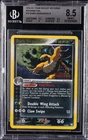2004 POKEMON EX TEAM ROCKET RETURNS REVERSE FOIL #15 DARK DRAGONITE BGS 8.5
