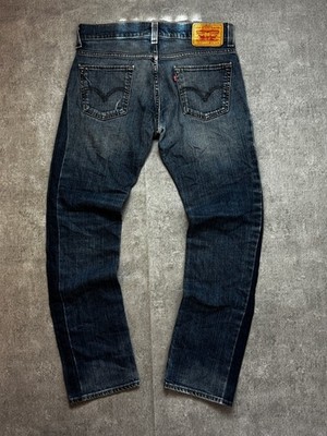 Levi's 511 Vintage Skinny Jeans Herren W31 L30 Blau Stretch Made in Mexico Hose
