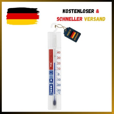 TFA Dostmann Thermometer Für Kühlschrank Oder Gefrierschrank, 14.4000, Mit Kühlz