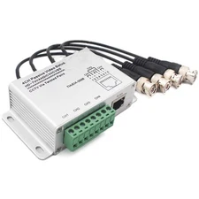 4CH Twisted Pair Transmitter Coaxial HD Passive UTP Video Balun AHD/CVI/TVI