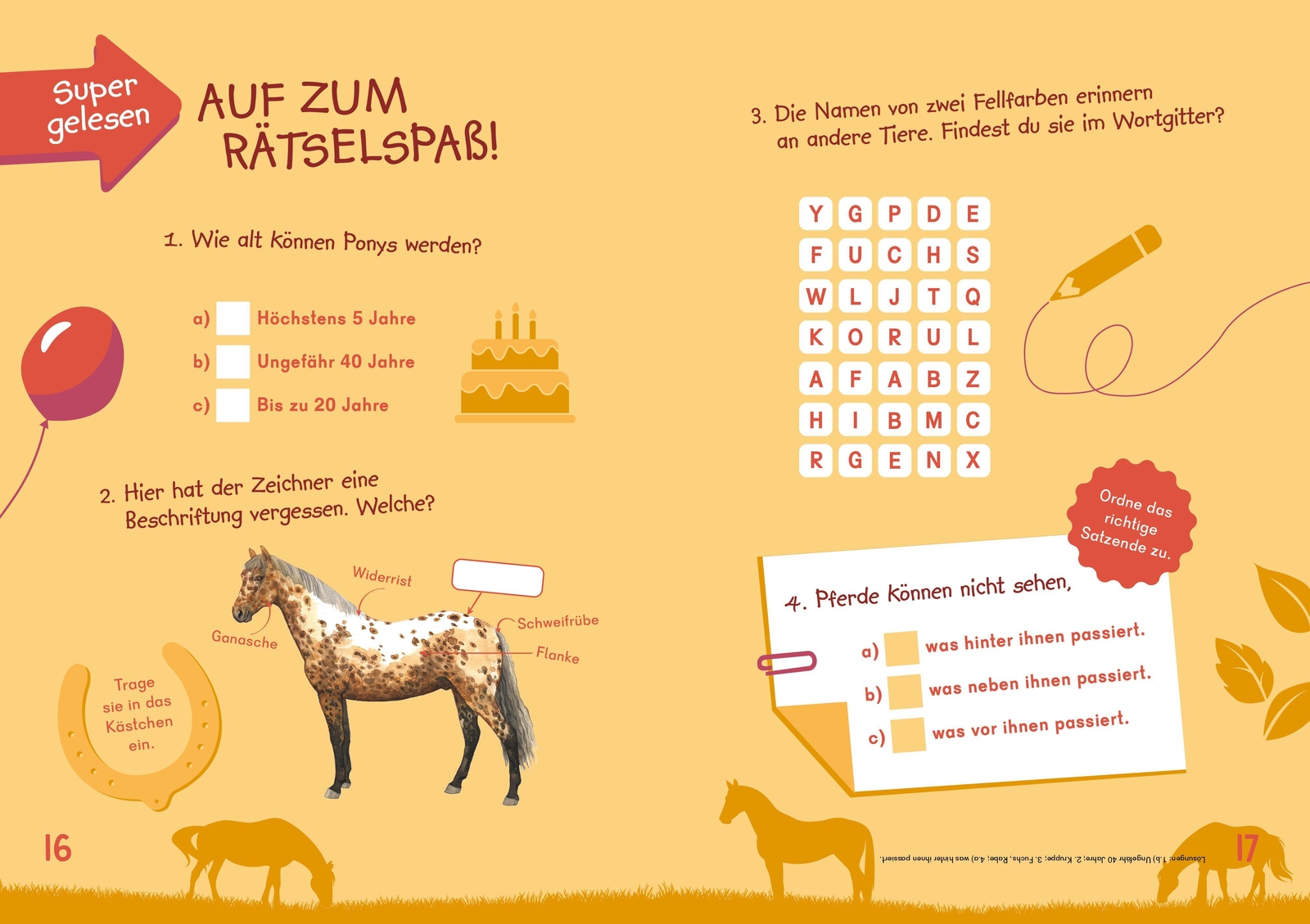Thumbnail - Dein Lesestart - Pferde Und Ponys | Karolin Küntzel | Buch | Dein