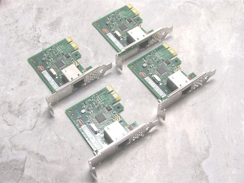 4 LOTTO - Scheda di rete Ethernet Dell Intel LP basso profilo 1 porta 1 GB Gigabit PCI FHNX8 - Foto 1 di 4