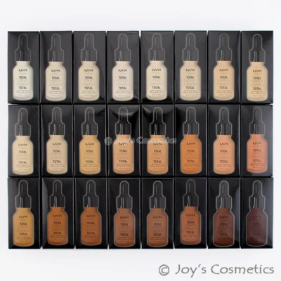 2 NYX Total Control Drop Foundation - TCDF " Choisissez Votre 2 Couleur " Joy's - Photo 1/4