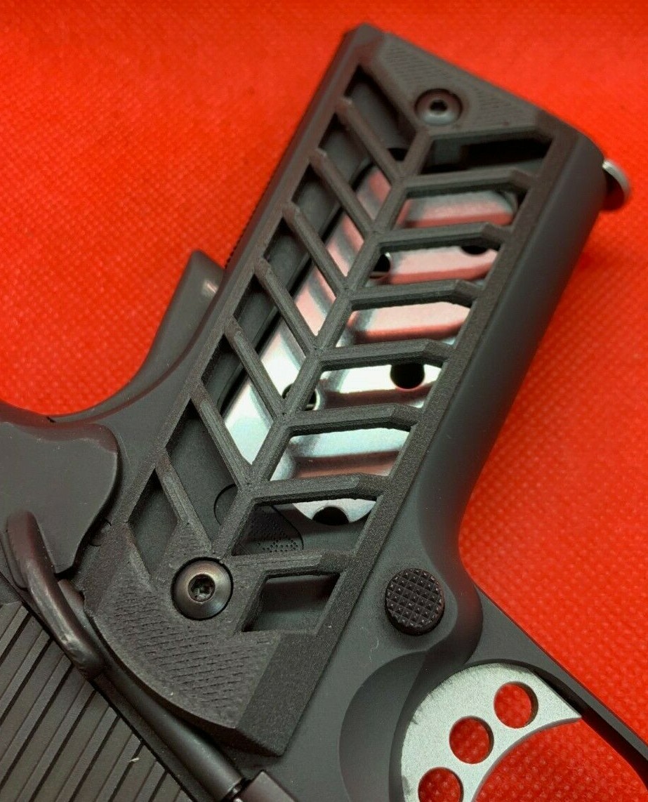 1911 CARBON FIBER SKELETON RIB CAGE GRIPS eBay