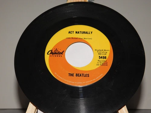 CANADA!!! THE BEATLES Yesterday / Act Naturally ORIG 1966 CAPITOL 45 VG