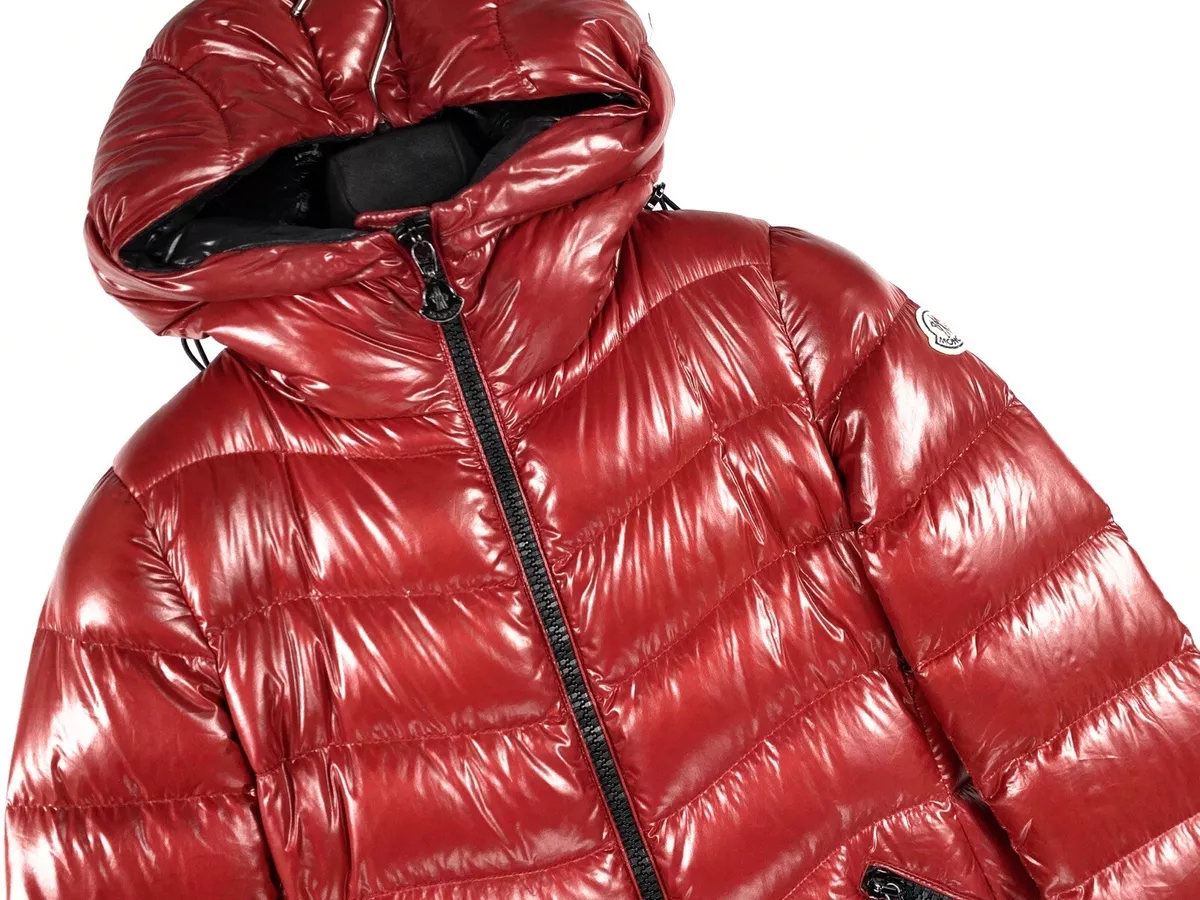Moncler Anthia Giubbotto Jacket Red Nylon Rank Women Down Luxury Puffer style