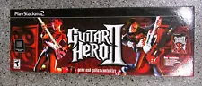 Sony PlayStation 2 GUITAR HERO II EMPTY BOX!  FOR DISPLAY OR SALES!