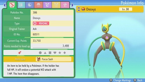 Pokemon Deoxys Mythical RARE Event 6iv Brilliant Diamond and Shining Pearl Home - Picture 12 of 14