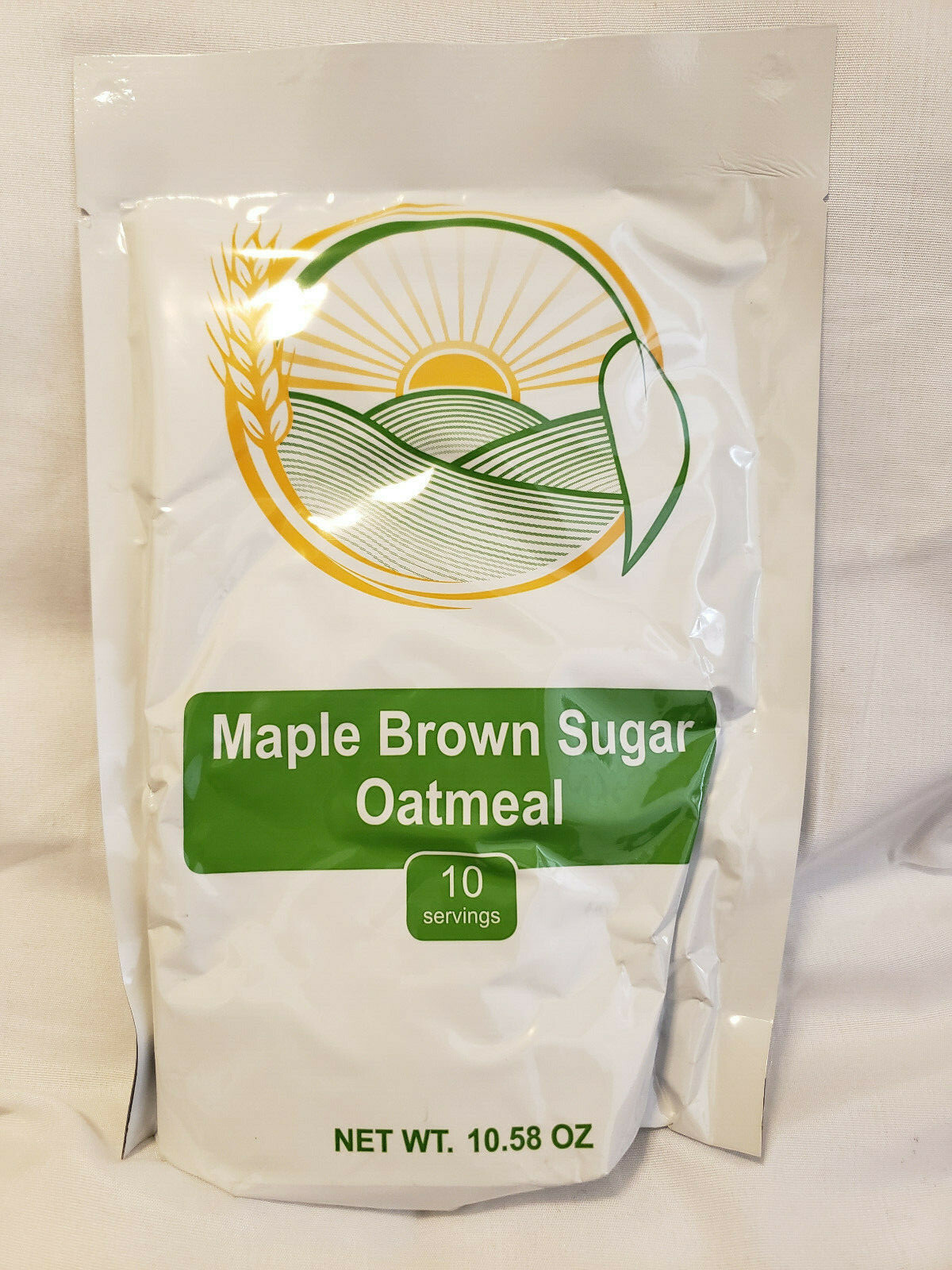 In Stock - Freeze Dried Maple Brown Sugar Oatmeal 10 Serving