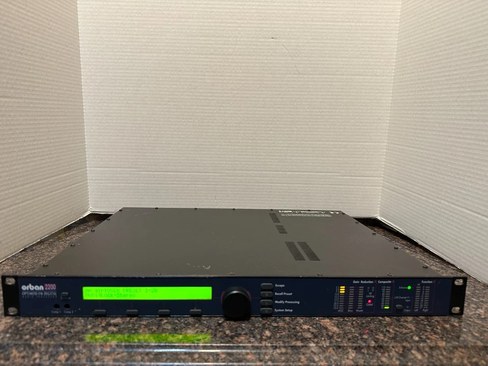 Orban OPTIMOD 2200D/E FM Broadcast Digital Audio Processor - Image 2 of 4