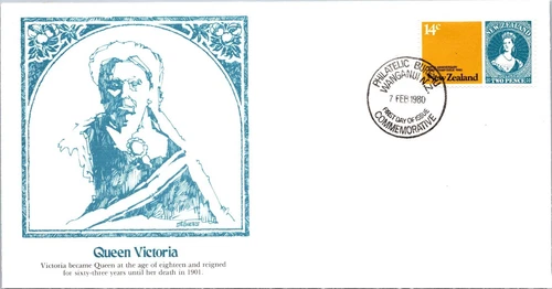 New Zealand 1980 FDC - Queen Victoria - Wanganui - J8775
