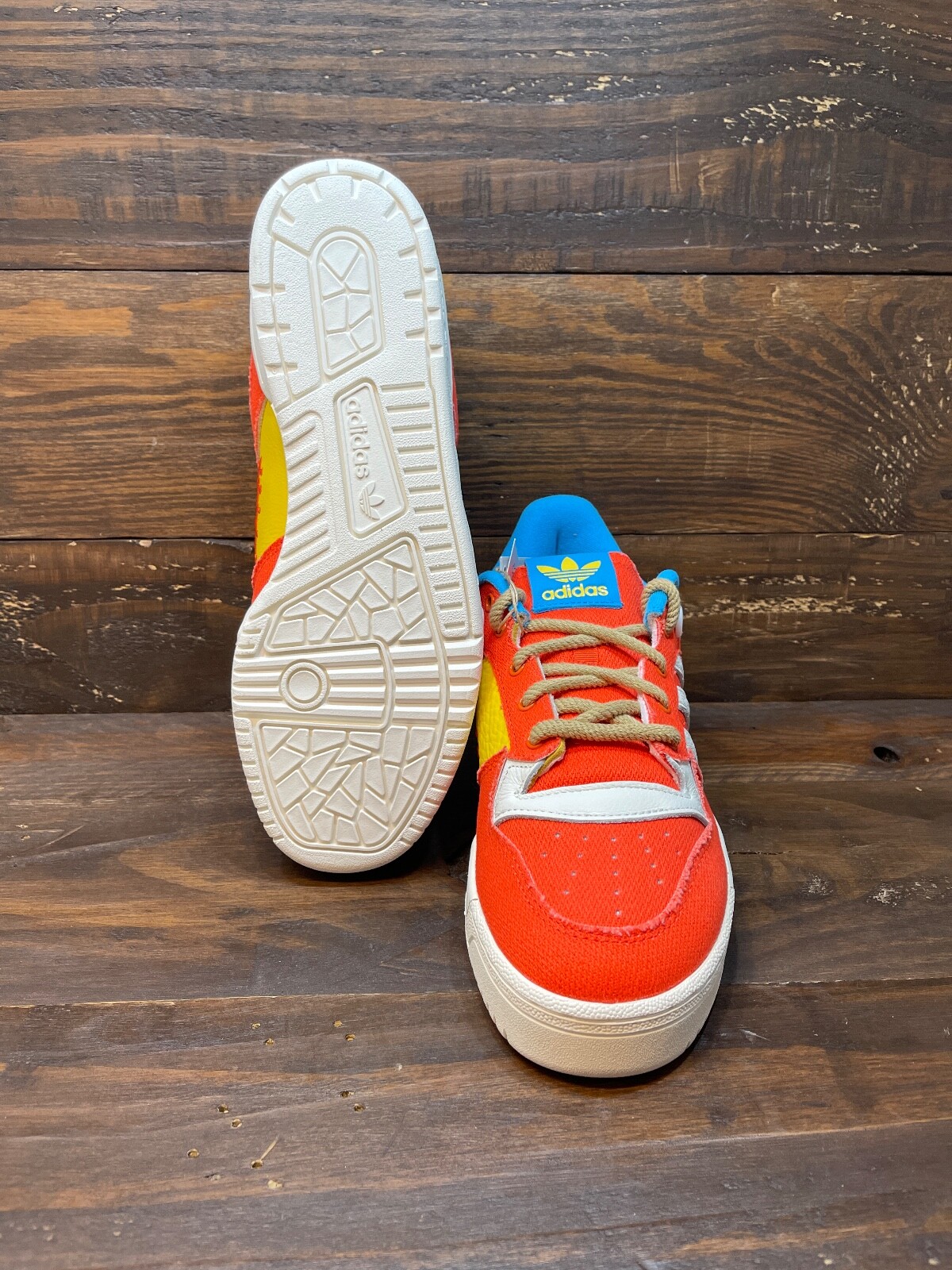 10.5 Mens Adidas Simpsons Rivalry 86 Low Treehouse of Horror IE7180 ...