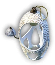 50s Ceramic Antonia Campi Chandelier - Sci Laveno Lavenite Vintage Vase