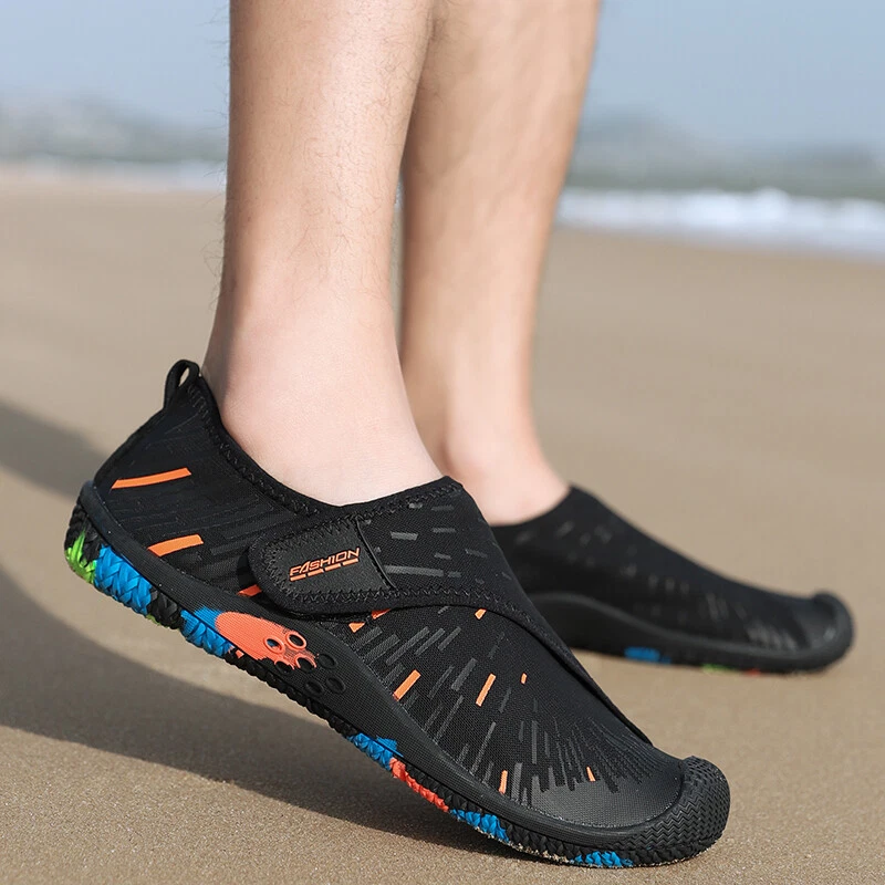 Mens Water Shoes Quick Dry Barefoot Swim Diving Surf Aqua Sport Beach Exercise