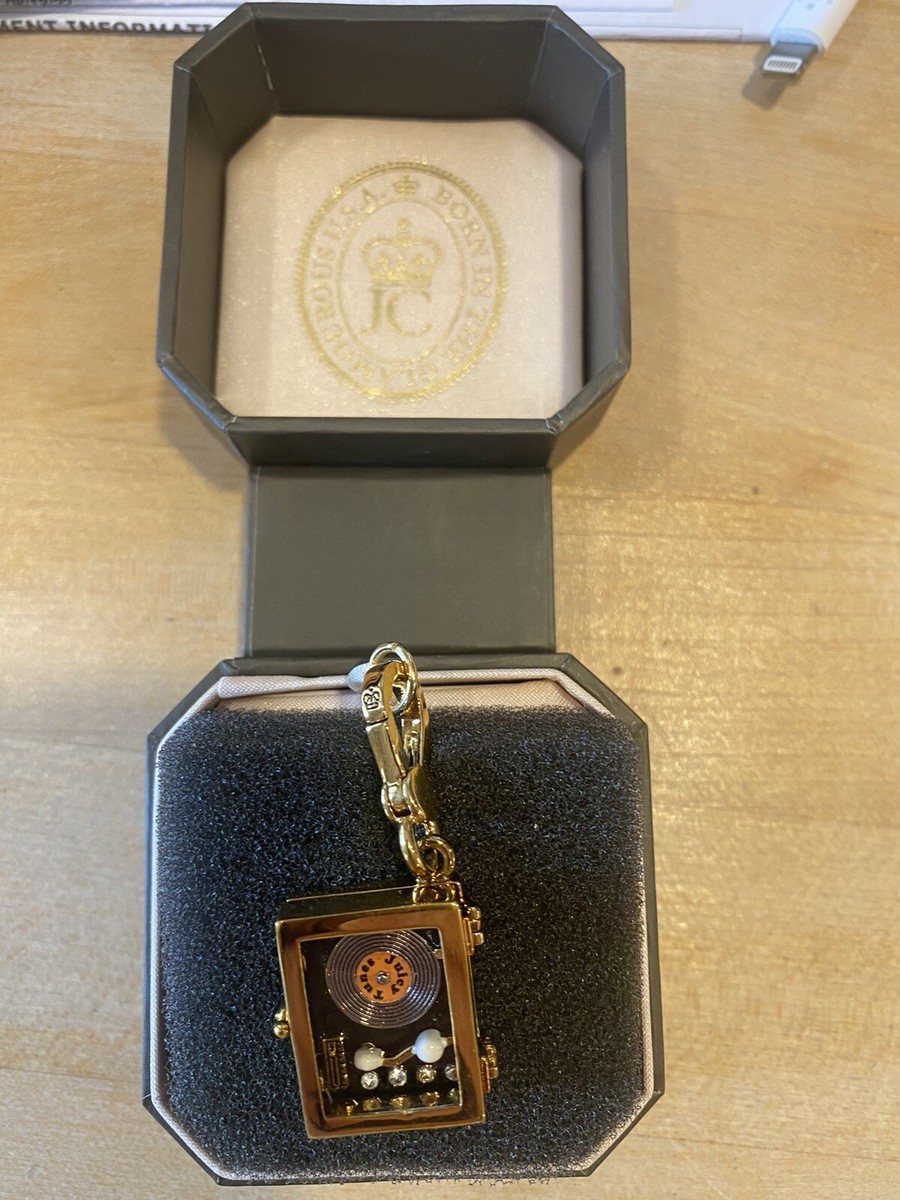 Juicy Couture C-Record Player Charm