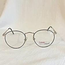 Clear Vision Kid’s CV 609 Round Eyeglasses Frame Only 45-18