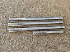 4 GTD Greenfield 7/16-14 NC HS Straight 4 F Tapered Plug Thread Bottom Tap LH RH