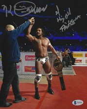 El Hijo del Fantasma & Konnan Signed 8x10 Photo BAS Beckett COA AAA WWE NXT Auto