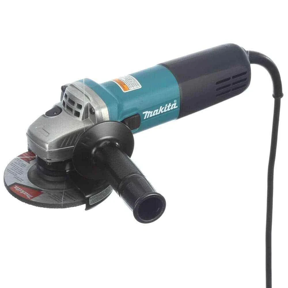 7.5 Amp 4-1/2 in. Corded Paddle Switch Angle Grinder