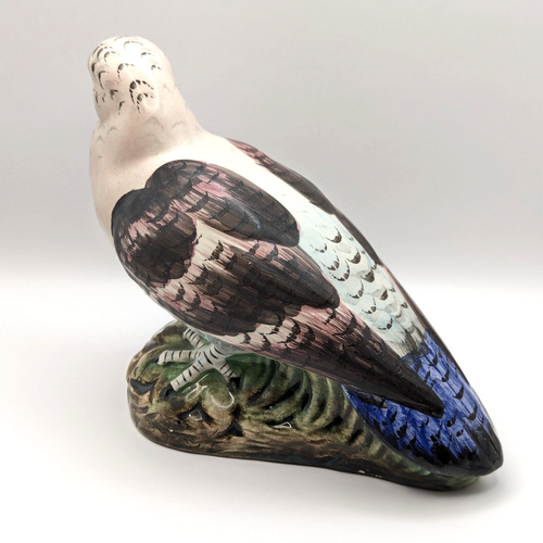 Italian Pottery VTG Figurine Pigeon Piccioni Dove Colombi Hand Painted Italy - Picture 5 of 11