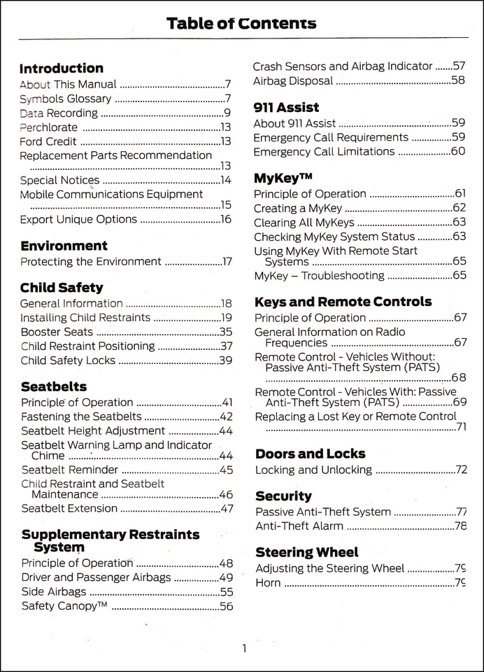 2019 Ford Transit Furgoneta Propietarios Manual Originales Operador Usuario Guía - Imagen 2 de 4