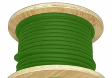 250' 6 AWG Welding Cable Flexible EPDM Jacket Green 600V