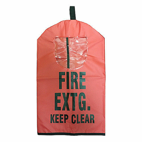 🔥🧯NEW FIRE EXTINGUISHER COVER W/ Window 5lb. ABC CO2 HALOTRON 20 x 11½ x 6🔥🧯 - Picture 1 of 2