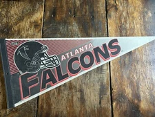 Vintage 1990s Atlanta Falcons NFL Pennant Wincraft