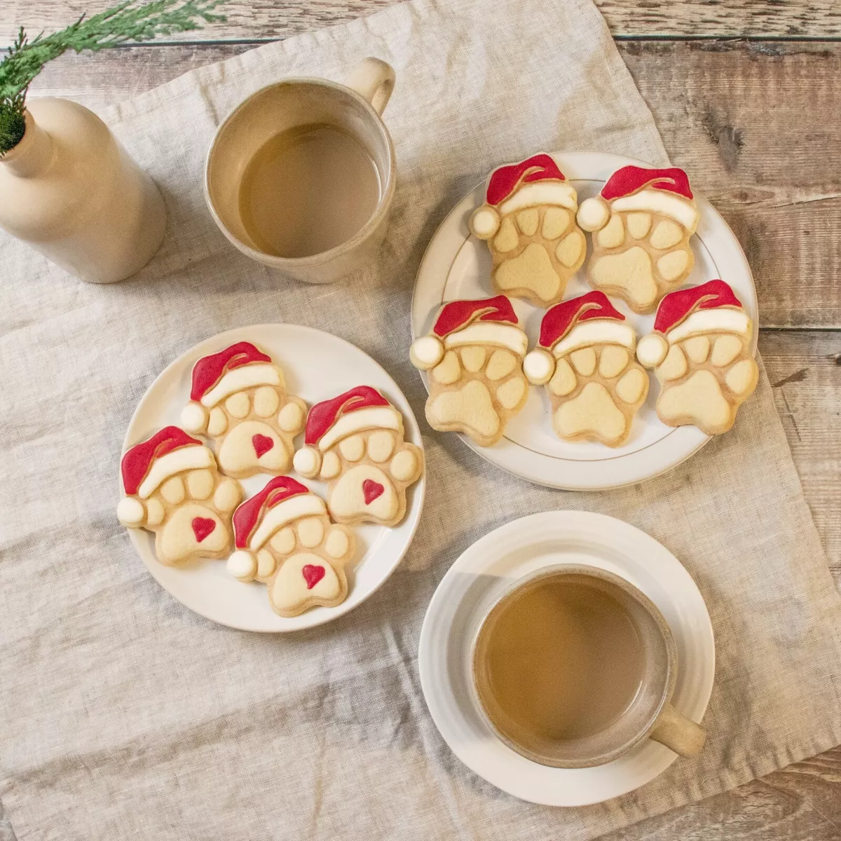 Emporte-pièce Père Noël - Carré - La Boîte à Cookies