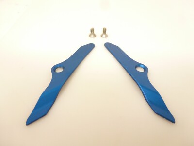 PLANET ECLIPSE EGO 05 06 EYE COVERS DUST BLUE EGO 5 EGO 6 ETEK 1 ETEK 2 + SCREWS