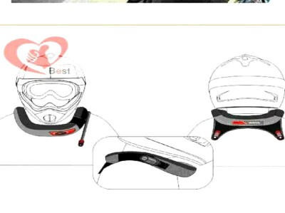 Reggi Casco 35% Moto Cross Enduro Corsa Proteggi Collo
