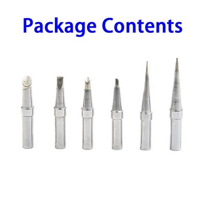 6x Replace ET For Weller WE1010NA WESD51 WES50/51 Soldering Iron Tips Kit New