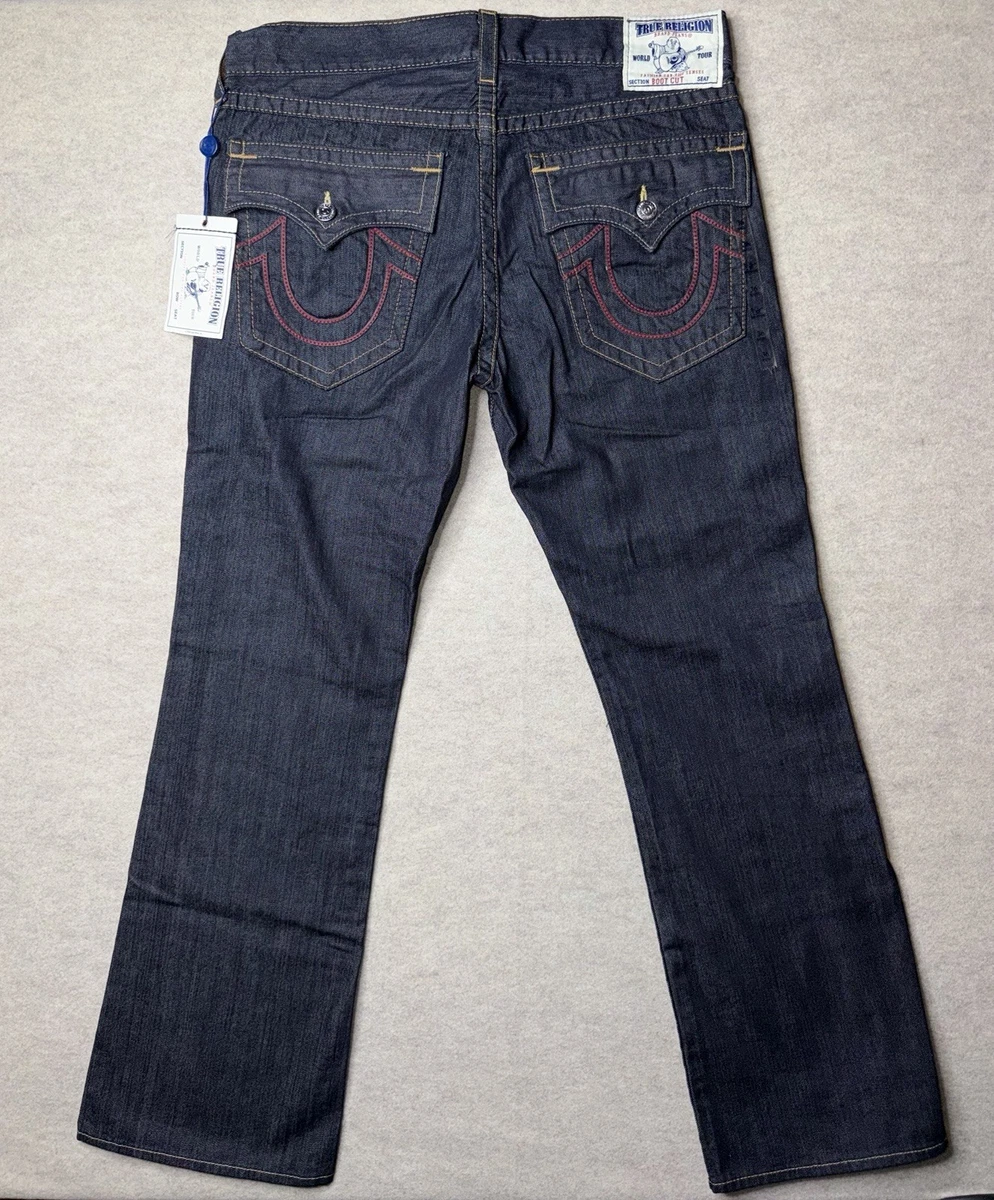 25+ True Religion Red 34 Inch Inseam Jeans for Men for sale