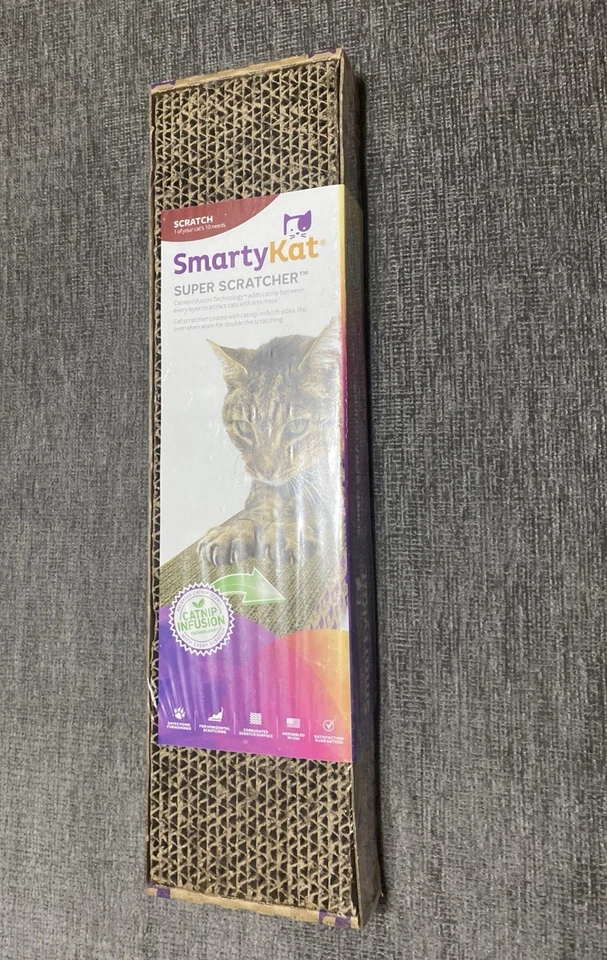 Smartykat Super Scratcher,catnip Infusion. 5x18 Inches - Image 2 of 2