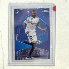 2024-25 Topps Chrome UEFA KARIM BENZEMA Starball Legends Case Hit SSP #SL-6